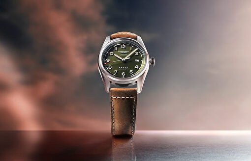 Longines Spirit в зеленом цвете